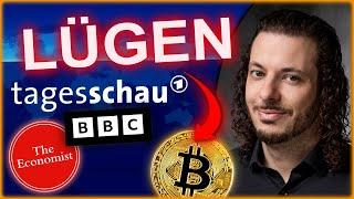 DESWEGEN LÜGEN Medien & Politik über BITCOIN!Neue Studie