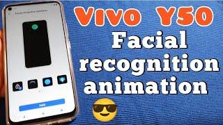 How to change facial recognition animation when unlock for Vivo Y50 Android 11 phone