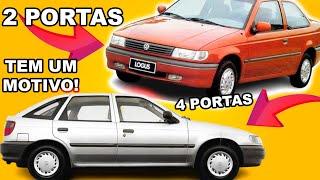 PORQUE O LOGUS TEM SÓ DUAS PORTAS E O POINTER TEM QUATRO??