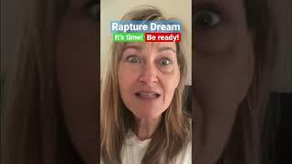 Rapture Dream it’s time! BE READY!! I saw Jesus in the sky!