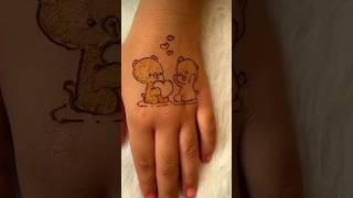 Taddy love️ Mehndi #mehndi #viral #shorts #trending #youtubeshorts  #shortvideo #short #ytshorts