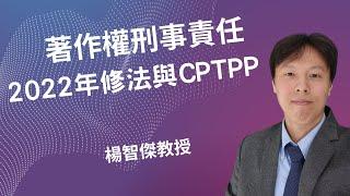 著作權刑事責任：2022年修法與CPTPP。還可以以刑逼民嗎？