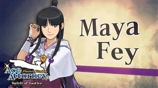 Phoenix Wright: Ace Attorney - Spirit of Justice - Maya Trailer