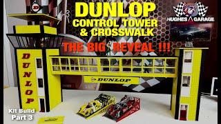 Dunlop Control Tower Big Reveal - Hughes Garage SCA Ep 34 #slotcarscenery #slotcars #hobby #craft