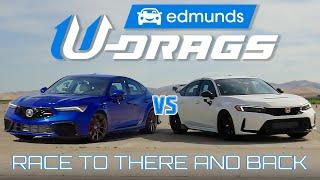 U-Drags: Integra Type S vs. Civic Type R