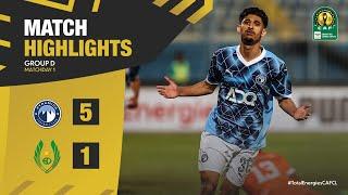 HIGHLIGHTS | Pyramids FC  GD Sagrada Esperança | Matchday 1 | 2024/25 #TotalEnergiesCAFCL