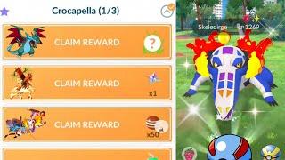 Speedrunning Crocapella Special Research & GotHundo in #pokemongo