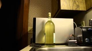 No Corkscrew? Screw-gun, screw and pliers.