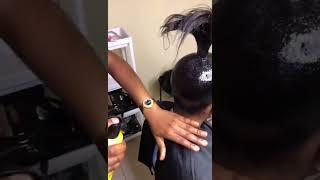 Tutorial Sleek Barbie Ponytail!‍️100% Raw Human Hair Review! Natural Hairstyle #arabellahair