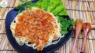 MỲ SPAGHETTI | Cách làm mì Ý đơn giản tại nhà | Bếp Của Vợ