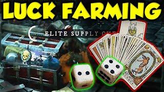 LUCK FARMING IN NEW WORLD AETERNUM! Elite Chests, Stockpiles, and Loaded Dice!