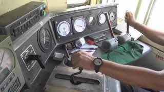 [IRFCA] Inside Alco WDM3A, spectacular Diesel Loco Cab Ride at 115KMPH!!!