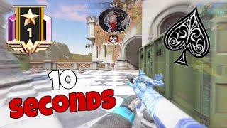 ACING in ONLY 10 SECONDS in Critical Ops RANKED