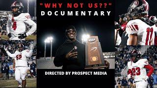 "WHY NOT US??" Aliquippa 2021 PIAA 4A STATE CHAMPIONSHIP DOCUMENTARY