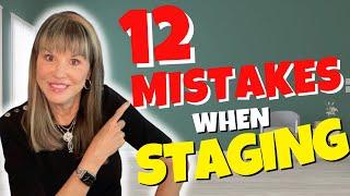 Avoid These 12 Common Mistakes | When Staging Your Home | HOME STAGING TIPS Stage Your Home Yourself