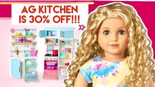 AG American Girl News: The New Gourmet Kitchen Is On Sale 30% Off !