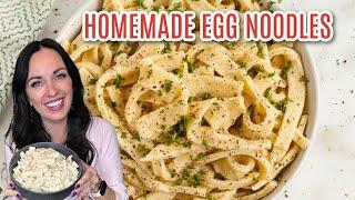 Homemade Egg Noodles