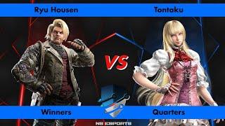 No Style Skirmish - Ryu Housen (Paul) vs Tontaku (Lili) - Tekken 8 - Winners Quarters