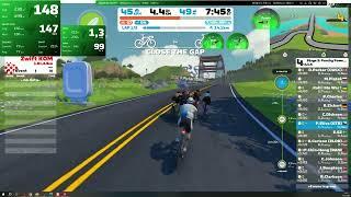 Stage 2: Punchy Power - Watopia Hilly Reverse D cat.