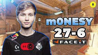 m0NESY (27-6) Solo Q (Anubis) | FACEIT Ranked #CS2 #POV