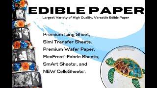 Edible Paper - 6 Different Varieties