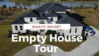 Empty House tour | Custom New Construction | how we do it in Texas!!!