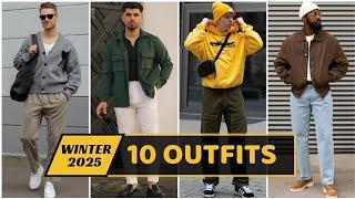 10 Latest Winter Outfit Ideas for Men 2025 | Men's Fashion