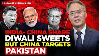 Chinese Ambassador Targets Pakistan Foreign Minister  but India China Soldiers share Diwali Sweets