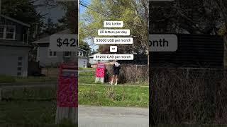 ATTN: Canadian  Residents . . . . Write letters, mail them off, and make money