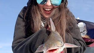 Ice Fishing Hauser Lake 2023