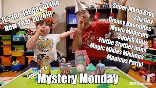 1st Mystery Monday Adventure of the New Year! January 2024 Mario Fluffie Stuffiez Doorables Mixlings