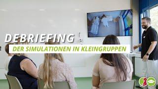 Debriefing der Simulation in Kleingruppen