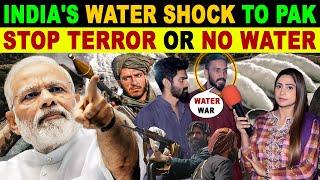 IF PAKISTAN WANT WATER GIVE POK TO INDIA | PAK PUBLIC ANGRY REACTION | SANA AMJAD