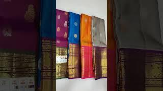 Saree Price.12000/..Pure Kanchipuram Handloom Pattu Sarees.Dm for Order What's App No 9052032048