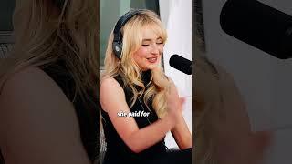 Why is Sabrina Carpenter's hair like straw?  #actor #hollywoodbuzz #entertainment #usa