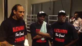 TheFightJournal.com Exclusive:  Alexander "The Great" Johnson defeats Henry "Sugar Poo" Buchanan.