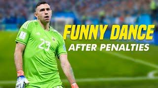 Emiliano Martinez dance after penalties - Argentina goalkeeper funny