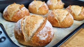 I don't buy bread anymore! The new perfect recipe for bread with spelt flour