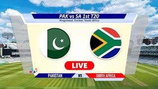 PAKISTAN VS SOUTH AFRICA LIVE MATCH TODAY | PAK VS SA LIVE 1ST T20 COMMENTARY & SCORE #cricket