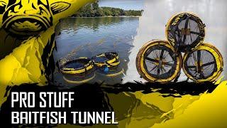 PRO STUFF - Black Cat | BAITFISH TUNNEL | Bootssetzkescher