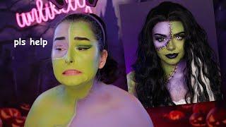 Normalo schminkt ein SPOOKTOBER Halloween Makeup Tutorial nach! ‍