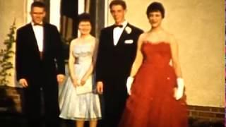 1960 06 04 T5 Hanau Germany Prom Lorena Marie O'Callaghan Gaylord Bolster, George Snedeker, Carol An