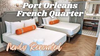 NEWLY RENOVATED  Port Orleans French Quarter Standard View Room Tour