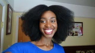 4c hair how to trim your afro in layers