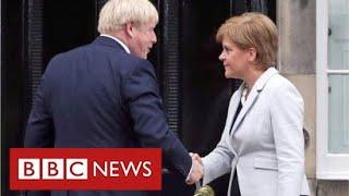 Boris Johnson tells Scotland the UK is “fantastically strong institution” - BBC News