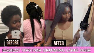 The simplest tips for growing long natural hair for beginners/my go to products