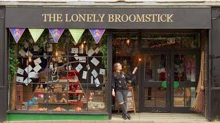 SHOP TOUR: THE LONELY BROOMSTICK | Harry Potter Inspired Shop, Scotland 