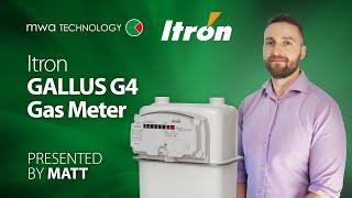 Matt presents the Itron Gallus G4 Gas Meter