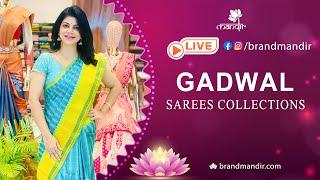 Gadwal Sarees Collection | WhatsApp Number 733 733 7000 | Brand Mandir Sarees LIVE