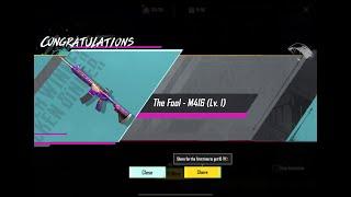 520 UC M4 Fool  The Fool M416 Luckiest Crate Opening| Best Trick For Crate Opening I 2025